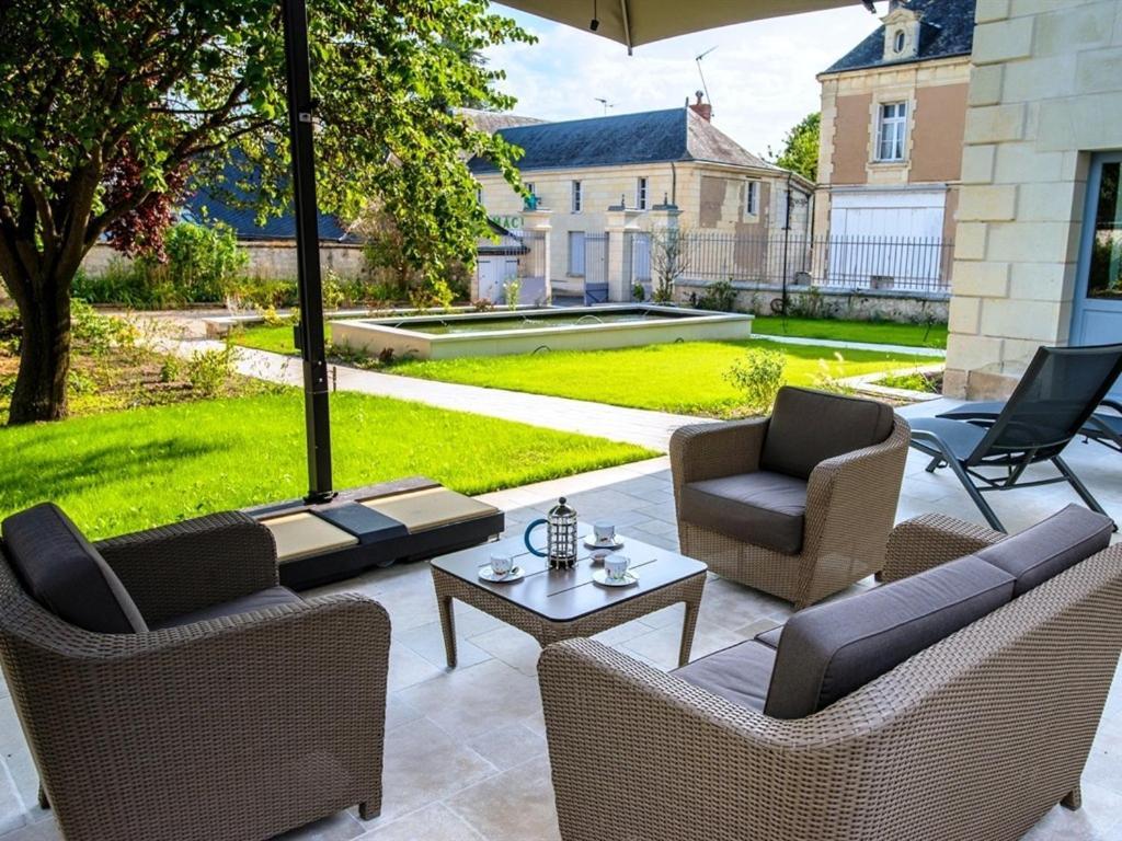 La Dixmeresse Restigné Exteriör bild